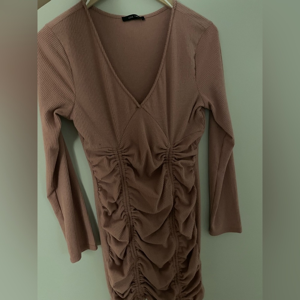 Long sleeve ruffled dress from Rose and Remmington